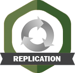Replication badge