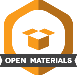 Open Materials badge